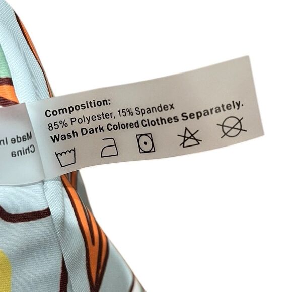 Zaful Floral High-Waisted Bikini Bottom, Size XL, NWOT - Picture 4 of 4